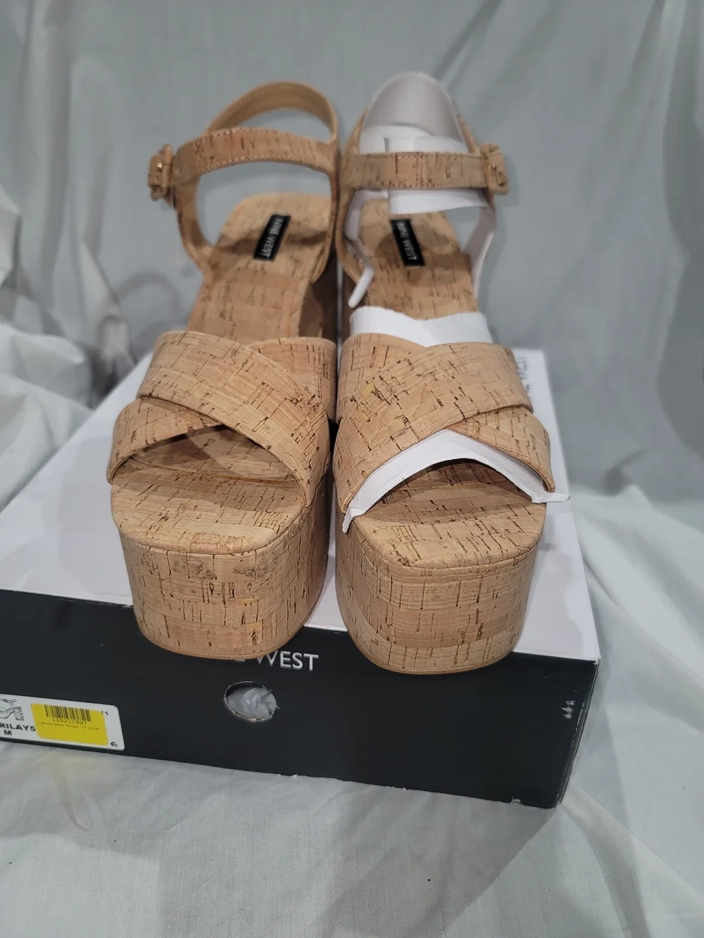 Nine West Cork Platform Sandals - Rilay5 - Size 11 M - NIB
